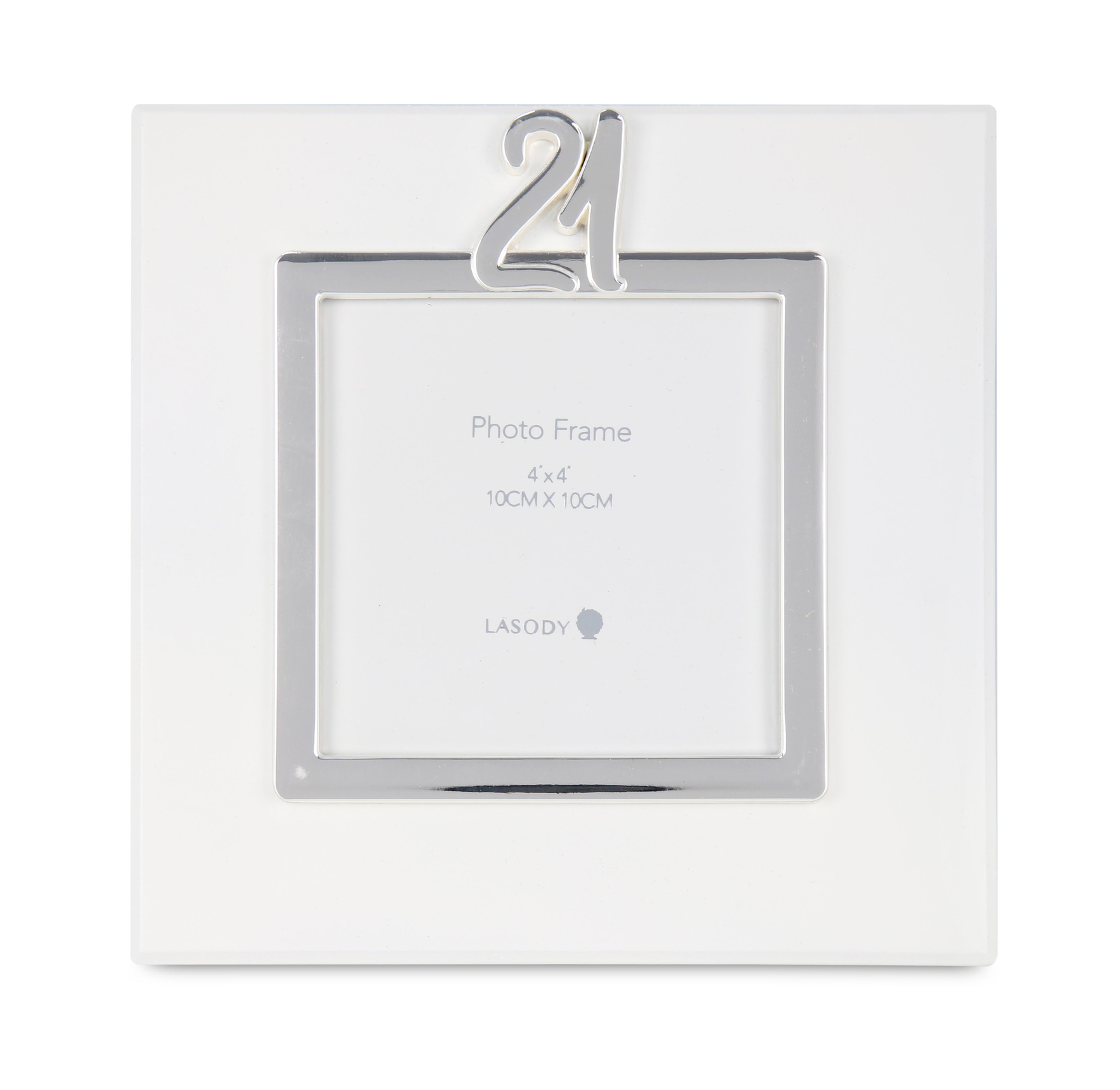 The number 21 wooden frame picture frame
